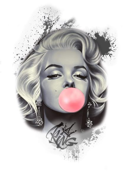 Merlin Monroe Tattoo, Marilyn Monroe Tattoos, Marilyn Monroe Tattoo Ideas, Marylin Monroe Tattoos, Marlyne Monro Tatoos Ideas, Marylin Monroe Tattoo Sleeve, Marilyn Monroe Skull Tattoo, Marilyn Monroe Tattoo, Pop Art Lips