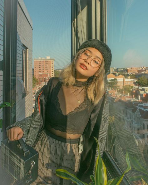 — linh truong on Instagram: “yes it is the time of the year when it’s cold enough to wear a sweater outside in the morning, but by the afternoon it’s 75 degrees and you…” Yes It Is, Swaggy Outfits, Jewelry Outfit, Time Of The Year, Aesthetic Outfits, Casual Fits, Outfits Casuales, In The Morning, Diy Clothes