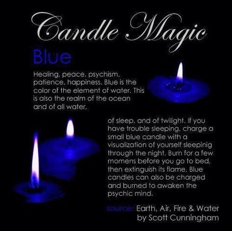 Blue properties Candle Magik, Wicca Candles, Progress Chart, Wiccan Candle, Candle Color Meanings, Candle Magic Spells, Witchcraft Candles, Blue Candle, Personalized Calendar