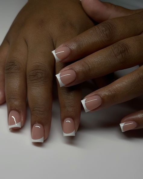 At the beginning of my career, I really hated French tips but I have come to realise they are truly the true essence of nail designs, they make you feel so feminine and refined❄️ 🤍 them #dovenailsbysharon Cheetah French Tip Nails, Cornrows Braids For Black Women, Pretty Toe Nails, Hoco Hairstyles, Mermaid Nails, Unique Acrylic Nails, Short Nail, Glam Nails, French Tips