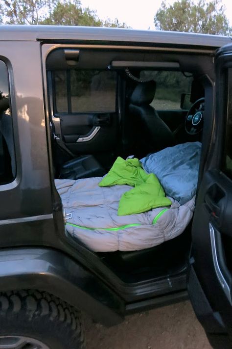 Jeep Camping Accessories, Sleep In Jeep Wrangler, Sleeping In Jeep Wrangler, Camping In A Jeep Wrangler, Living In A Jeep Wrangler, Jeep Wrangler Camping Accessories, Camping In Jeep, Jeep Camping Wrangler, Overlanding Jeep