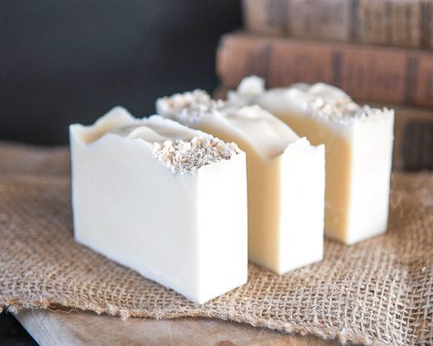 How to Make Soap with Goats Milk • Maria Louise Design Homemade Goat Soap, Goat Butter How To Make, Goat Milk Cold Process Soap Recipes, Oat Milk Soap Recipe, Goat Milk Tallow Soap, Cow Milk Soap Recipe, Goat Milk Soap Recipe Cold Process, Christmas Goat Milk Soap, How To Make Goat Milk Soap For Beginners