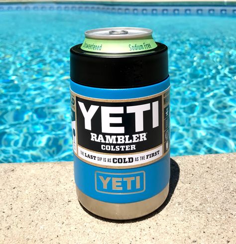 Want to keep your pool side drink cold? Really cold? The Yeti Colster does the trick and keeps your canned drink cold for hours. #adultpoolparty #poolpartyideas Adult Pool Party Ideas, Adult Pool Party Decorations, Appetizers Summer, Adult Pool Party, Fresh Desserts, Party Food Trays, Summer Appetizers, Pool Party Adults, Cold Dessert Recipes