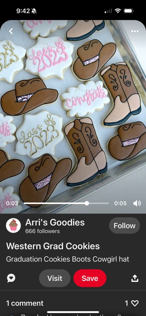 Cowgirl Theme Graduation Party, Rodeo Theme Graduation Party, Last Rodeo Graduation Party, Cowgirl Graduation Party, Western Graduation Party, Western Graduation Party Ideas, Graduate Ideas, Cowboy Themed Birthday Party, Girl Graduation