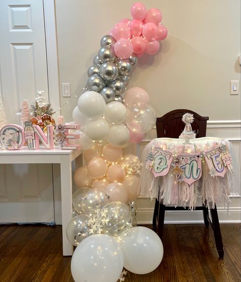 With Love, Clara #firstbirthdaygirl #firstbirthdayparty #birthday Nutcracker First Birthday Girl, Nutcracker Birthday, First Birthday Girl, Girl First Birthday, Birthday Girl, Nutcracker, First Birthday, First Birthdays, With Love