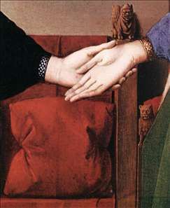 Arnolfini Wedding Hands Arnolfini Portrait, Ghent Altarpiece, Antonio Machado, Art Analysis, Visual Literacy, Jan Van Eyck, Van Eyck, In Bruges, St Margaret