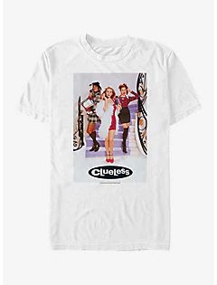 Clueless Poster Girls T-Shirt, WHITE Clueless Poster, Clueless Shirt, Marvel Cosplay Girls, Tokyo Street Fashion, Bleach Tie Dye, Young T, Girls T Shirt, Soft Grunge, Grunge Style