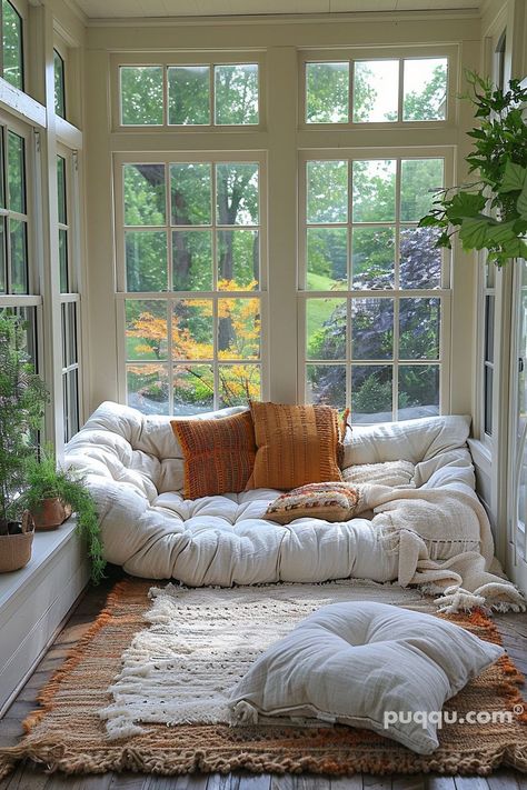 Small Sunroom Ideas, Small Sunroom, Sunroom Decorating, Dekorasi Kamar Tidur, Cozy Room, Dream Rooms, Dream House Decor, My New Room, Dream Home Design