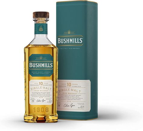 Bushmills Whiskey, Whiskey Distillery, Irish Whiskey, Single Malt, Whiskey Bottle, Bourbon, Whiskey, Year Old, Water