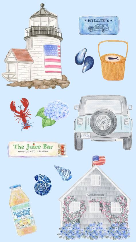 #nantucket Nantucket Aesthetic, Cape Cod Aesthetic, Coastal Wallpaper, Note Doodles, Birthday Card Craft, Artsy Pictures, Dorm Room Inspiration, Coastal Life, Phone Wallpaper Patterns