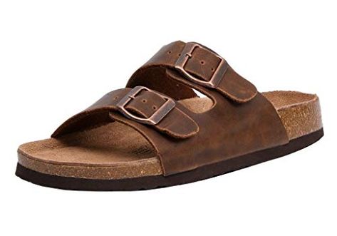 CUSHIONAIRE Women's Lane Cork Footbed Sandal With +Comfort Sandals Outfits, Perfect Contour, Cork Footbed Sandals, Cork Sandals, Footbed Sandals, Slide Sandals, Cork, Slides, Womens Sandals