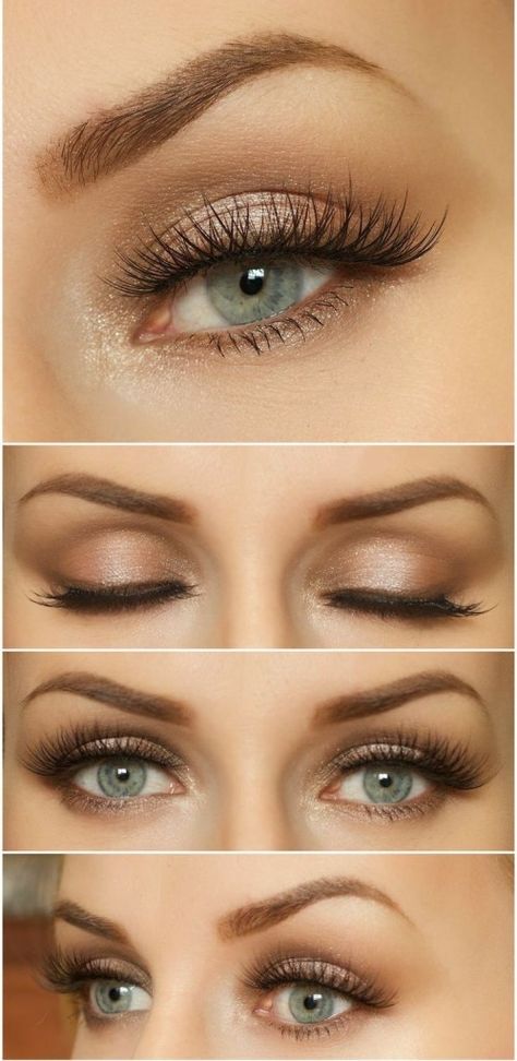 Brown Eyes Blonde Hair, Fair Skin Makeup, Dag Make Up, Wedding Makeup For Brown Eyes, Makeup Pengantin, Makeup Mac, Makeup For Blondes, Nails Green, Beauty Make-up