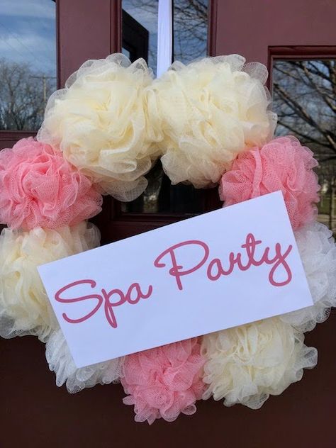 Spa Baby Shower Ideas, Spa Party Snacks, Spa Birthday Party Food, Adult Spa Party Ideas, Girls Spa Party Ideas Kids, Spa Night Party, Spa Sleepover, Spa Day Party, Kids Spa Party