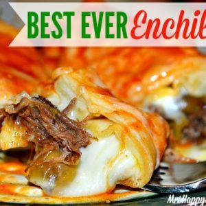 The BEST EVER Enchiladas - Print Mrs Happy Homemaker, Enchilada Recipe, Awesome Recipes, Enchilada Recipes, Tamales, Mexican Dishes, Salisbury, Main Dish Recipes, Tortillas