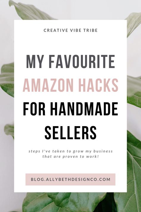 My Favourite Amazon Hacks for Handmade Sellers Sell Used Books On Amazon, Homemade Business, Amazon Hacks, Vibe Tribe, Craft Market Display, Blogging Inspiration, Handmade Market, Work From Home Tips, Handmade Sellers