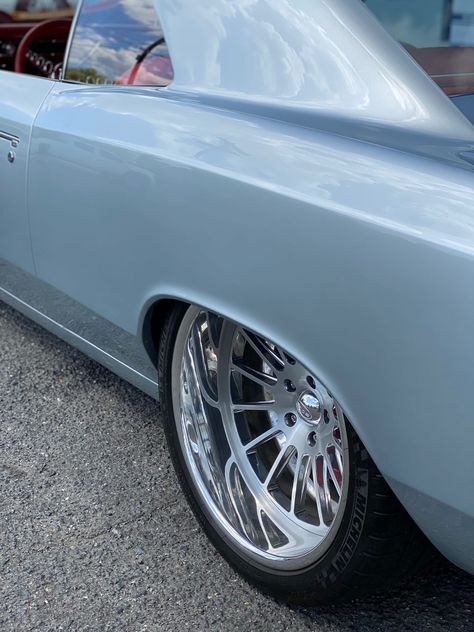 1967 Pro Touring Chevelle - Boze Alloys 67 Chevelle, 1967 Chevelle, Pro Touring Cars, 1966 Chevelle, Classic Truck, Forged Wheels, Pro Touring, Aluminum Wheels, Red Interiors