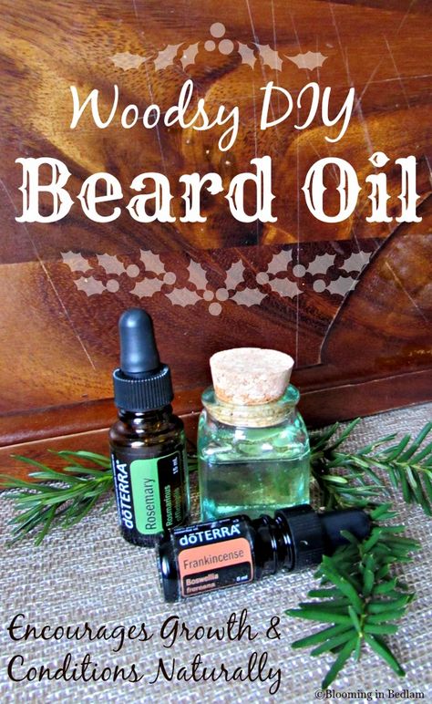 In honor of Movember, this Woodsy DIY Beard Oil promotes beard growth & conditions naturally. DoTERRA Rosemary Essential Oil encourages growth, while keeping beards soft & manageable. Beard Oil Diy, Doterra Rosemary, Diy Beard Oil, Beard Oil Recipe, Diy Gifts For Christmas, Diy Beard, Diy Gifts For Men, Beard Growth, Doterra Oils