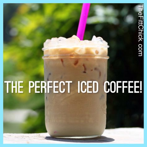 The Perfect Homemade Iced Coffee! Iced Coffee Recipe, Coffee Concentrate, Coffee Funny, Retro Coffee, Chocolate Caliente, Ice Coffee Recipe, Coffee Recipe, Coffee Poster, Think Food