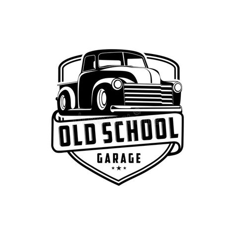 Old School Garage, Garage Logo, Car Logo Design, Automotive Logo Design, Sublimacion Ideas, Logos Retro, Motor Mobil, Garage Style, Cool Car Drawings