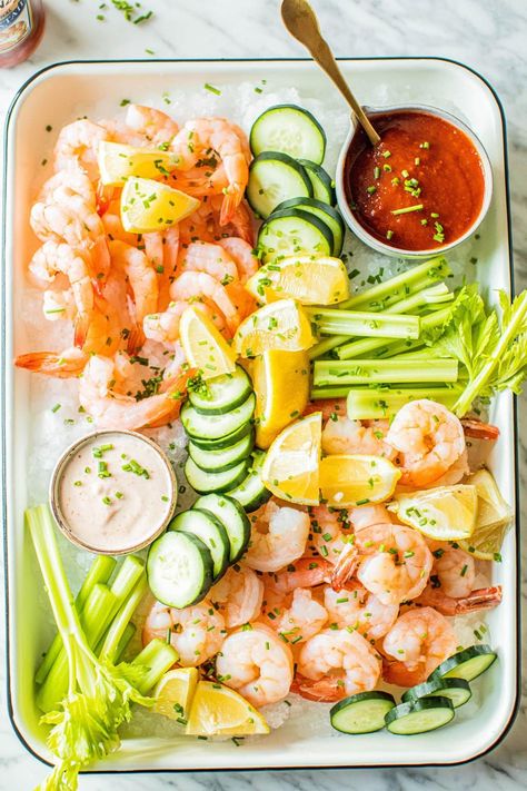 How To Display Shrimp Cocktail For A Party, Shrimp Cocktail Board, Party Shrimp Cocktail, Shrimp Cocktail Platter Display, Shrimp And Cocktail Sauce Display, Shrimp Cocktail For Party, Shrimp Platter Display, How To Display Shrimp Cocktail, Appetizer Cocktail Party