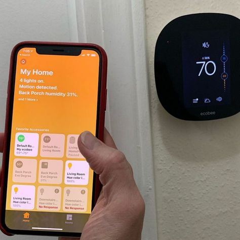 Lots of folks get a smart thermostat because of an energy rebate offer from their utility company or, in newer homes with more advanced HVAC systems, it just came with the house. If you didn’t go out of your way to research everything there is to know about your smart thermostat model, you’ve likely overlooked a ton of great features. Now may be a perfect time to  identify all the features and learn how to use them. Check this out ... Architecture Drawing Plan, Smart Thermostat, Hue Color, Smart Thermostats, Make Life Easier, Hvac System, Construction Process, Interior Deco, Green Design