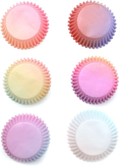 Amazon.com: Cupcake Liners Cupcake Cups 300-Count Food Grade Gradint Design Cupcake Papers Baking Cups Cupcake Wrappers qiqee: Home & Kitchen Cupcake Papers, Silicone Cupcake Liners, Cupcake Cups, Cupcake In A Cup, Cupcake Holder, Nautical Party, Cupcake Designs, Bakery Shop, Paper Cupcake