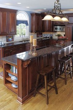 From Ordinary To Opulent: A Full Kitchen Renovation Kitchen Open Concept, Kitchen Peninsula, Budget Kitchen Remodel, Kabinet Dapur, Diy Kitchen Renovation, Full Kitchen, Kitchen Farmhouse, Reno Ideas, Interior Modern