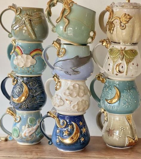 𝑐. on X: "prettiest mugs https://t.co/e6mhAFa2hl" / X Pretty Mugs, Keramik Design, Pottery Crafts, Diy Pottery, Ceramics Pottery Art, Ceramics Ideas Pottery, Cute Cups, Clay Ceramics, Dream House Decor