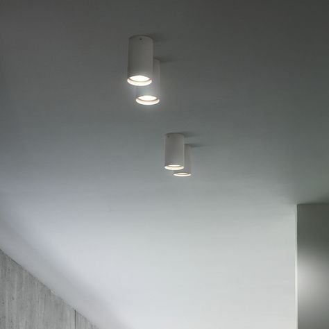 Olev Cylinder Ceiling Lamp - TattaHome Cylinder Ceiling Light, Cylinder Spotlight Ceiling, Toilet Lighting, Surface Mounted Lights, Ceiling Can Lights, Cylinder Light, Recessed Can Lights, Cylinder Lights, Surface Mount Lighting