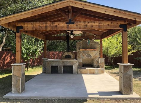 Cedar Pavilion, Outdoor Grill Area, Grill Area, Outdoor Pavilion, Backyard Gazebo, Backyard Pavilion, Backyard Kitchen, Outdoor Kitchen Design Layout, Outdoor Kitchen Patio