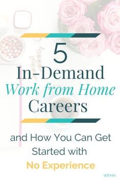 Five In-Demand Work from Home Professions (and How You Can Get Started with No Experience) Work From Home Careers, Investing Tips, Make Money Writing, Business Tax, Work From Home Opportunities, Money Talks, Work From Home Tips, Tax Deductions, Earn Extra Money