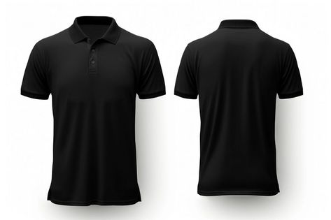 Polo Shirt Mockup, Mockups Free, Black Polo Shirt, Black Polo, T Shirt Mockup, Polo T Shirt, Shirt Mockup, Product Design, Creative Fabrica