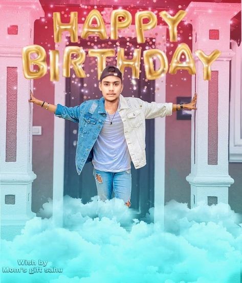 Mom's Gift Sahu Birthday Wishes Boy, Happy Birthday Boy, Cb Editing Background, Cb Editing, Cute Birthday Pictures, Cb Background, Happy Birthday Girls, Happy Birthday Photos, Girl Crush Fashion