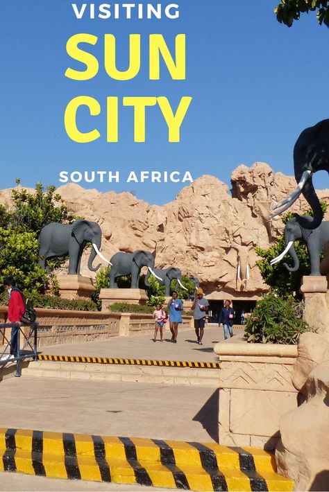 Looking for fun things to do in Sun City, South Africa? Read our list as well as find out why Sun City with kids is an awesome idea! City Activities For Kids, Sun City South Africa, City Activities, Fun Places To Visit, South Africa Safari, Africa Adventure, Durban South Africa, Family Fun Day, City Family