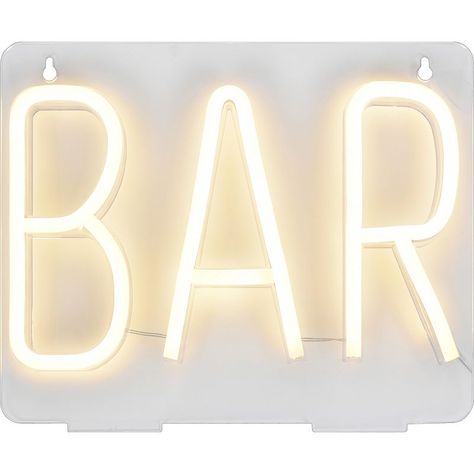 Light up your home with this bar neon table top led sign.Click this HOME DECOR & FURNITURE GUIDE to find the perfect fit and more! Light up your home with this bar neon table top led sign.Click this HOME DECOR & FURNITURE GUIDE to find the perfect fit and more! FEATURES LED Lightup USB cord plug in ​For indoor useDETAILS 9.84"H x 8.07"W x 0.5"D Weight: 0.625 lbs. Cord length: 70" Attached keyhole No assembly required Acrylic, LED Components Wipe clean Imported Model no. 520357 Size: One Size. Co Neon Table, College House Decor, Apartment Decorating Living, College House, Apartment Art, Light Up Signs, Acrylic Led, Apartment Decor Inspiration, Led Sign