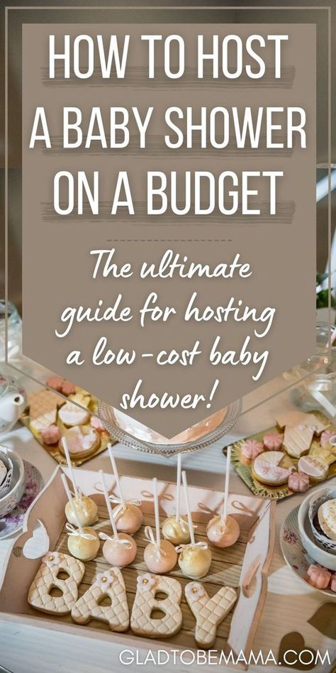 Small Baby Shower Ideas, Baby Shower On A Budget, Shower On A Budget, Baby Shower Checklist, Idee Babyshower, Cheap Baby Shower, Baby Shower Treats, Spring Baby Shower