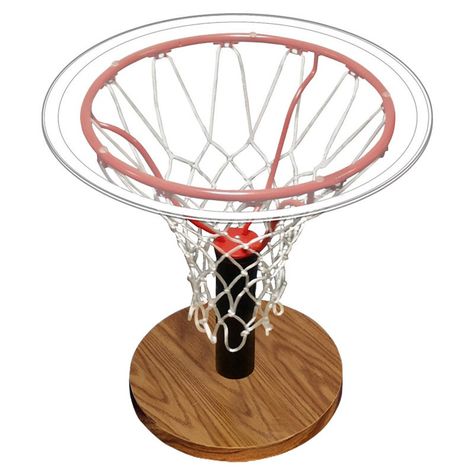 Basketball Table Basketball Room Decor, Basketball Bedroom, Basketball Room, Basketball Rim, Sport Bedroom, Man Cave Basement, Man Cave Home Bar, Sports Room, Sports Decorations