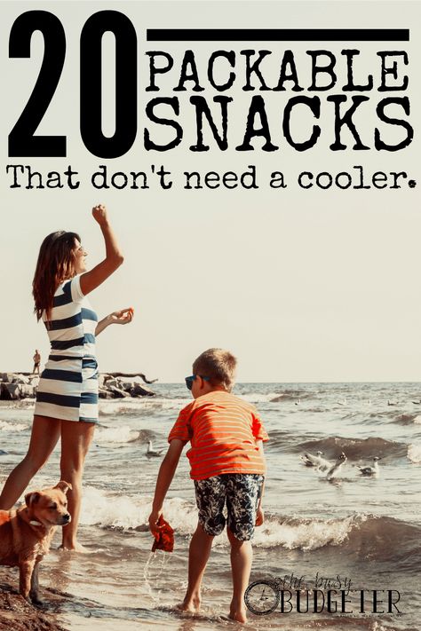 20 Packable Snacks that Don't Need a Cooler Packable Snacks, Pack For The Beach, Busy Budgeter, Car Snacks, Beach Snacks, Airplane Food, Healthy Bedtime Snacks, The Best Snacks, Hiking Snacks