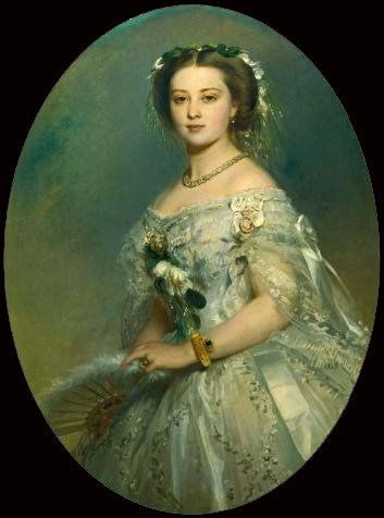 Winterhalter portrait of Victoria, Princess Royal (1840-1901) 1857 Victoria Princess Royal, Vévodkyně Kate, Franz Xaver Winterhalter, Istoria Modei, Queen Victoria Family, Queen Victoria Prince Albert, Victoria Prince, Princesa Real, Royal Princess