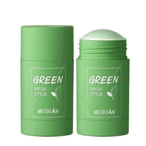 Unleash your skin's natural beauty with our Deep Cleanse Green Mask Stick! This natural skincare solution effectively clears acne, blackheads, and clogged pores without drying your face. Its clever clay exfoliator reaches deep into pores, removing impurities at the root. Experience the joy of unclogged pores, prevention of breakouts, and intensely nourished skin. Enriched with Green Tea Extract, Vitamin E, Water, and Glycerin, it's your ticket to a radiant complexion. Embrace the power of nature Green Tea Cleanse, Improve Skin Complexion, Green Mask, Pore Mask, Oily Face, Green Tea Mask, Cleansing Mask, Clean Pores, Clear Acne