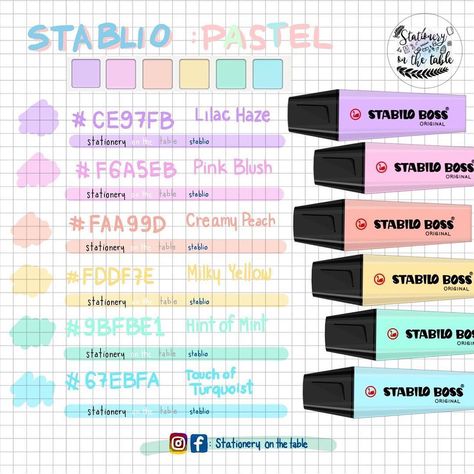 𝗢𝗻𝘁𝗵𝗲𝘁𝗮𝗯𝗹𝗲.𝘀𝘁𝘂𝗱𝘆 • 𝘽𝙚𝙩𝙩𝙚𝙧 𝙢𝙚 (@stationery_on_the_table) • Instagram photos and videos Color Coding Notes, Studera Motivation, Ipad Essentials, Highlight Palette, Highlight Color, Pantone Colour Palettes, Ipad Tutorials, Hex Color Palette, Color Palette Challenge