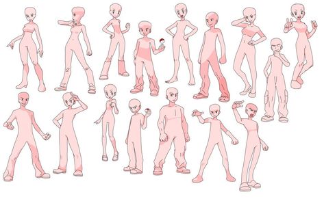 Drawing Poses Pokemon Trainer, Pokemon Poses Drawing, Pokemon Trainer Oc Poses, Pose Reference Pokemon, Pokemon Oc Reference, Pokemon Trainer Drawing Base, How To Draw In Pokemon Style, Pokemon Art Style Reference, How To Draw Pokemon Style