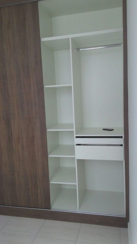 Single Wardrobe Design Inside, Single Almirah Designs, Wooden Almari Design Bedroom, Wooden Almari Design, Single Cupboard Design, Cupboard Inside Design, Wooden Almari, Almari Design Bedroom, Cupboard Sections