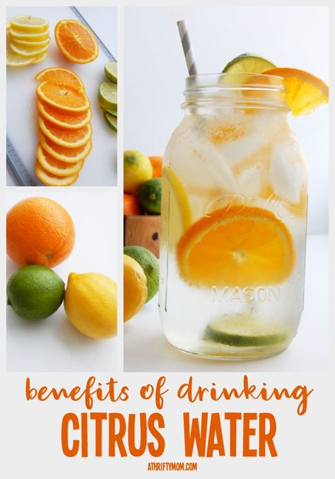 Spa Water Recipes, Fruit Water Recipes, Grapefruit Water, Limeade Drinks, Lemon Infused Water, Citrus Water, Fruit Infused Water Recipes, Ice Cold Water, Flavored Water Recipes