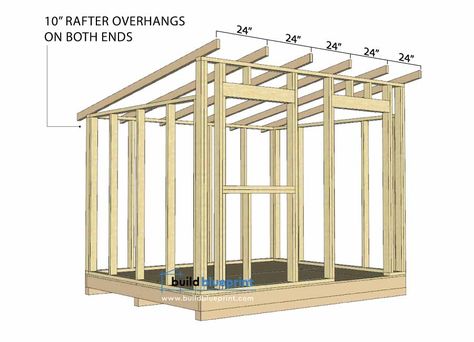 8x10 Shed, 10x10 Shed Plans, Small Shed Plans, Shed Blueprints, Lean To Shed Plans, Diy Storage Shed, Wood Shed Plans, Lean To Shed, Build A Shed