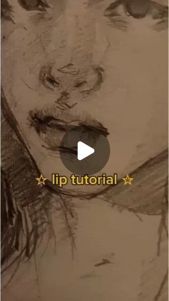 Ln3arts on Instagram: "☆ lip tutorial ☆" Lips 3/4 Drawing, How To Draw Realistic Lips, How To Draw A Lips, Female Lips Drawing, Realistic Lip Drawing, How To Draw Lips Step By Step, Female Lip Drawing, Lips Tutorial Drawing, Lip Art Tutorial