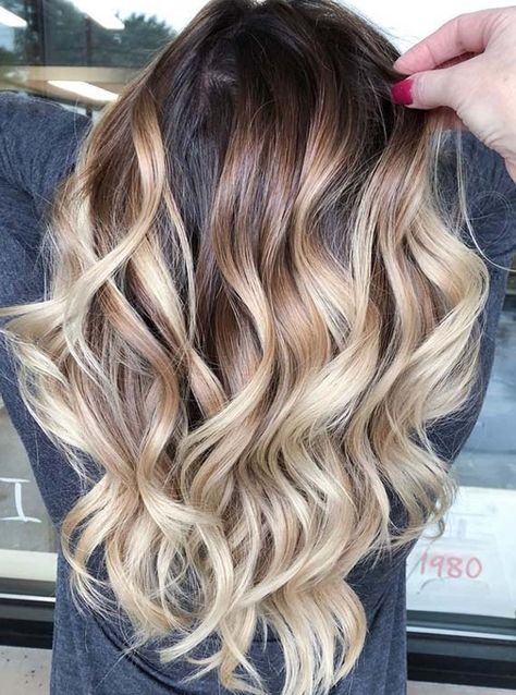 Dark Melted Chocolate Balayage Hair Color Highlights in 2018 Grey Blending Highlights Blondes, Root Blend, Hair Pigment, Grey Blending, Wooden Closet, Hair 101, Kadeřnické Trendy, Schwarzkopf Professional, Brown Hair Balayage