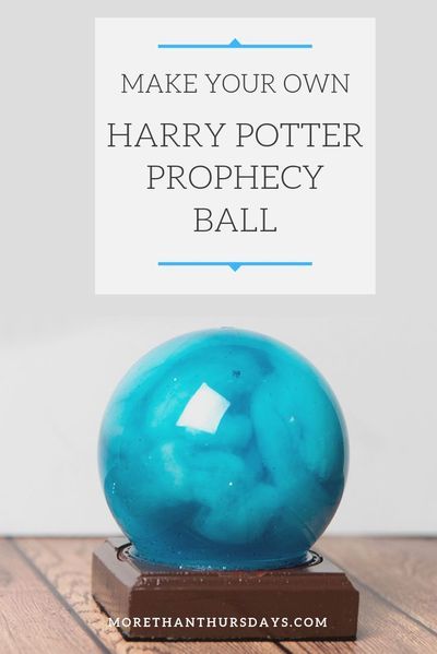 Make your own version of Professor Trelawney's prophecy from #DIY #HarryPotter. MoreThanThursdays.com Harry Potter Prophecy Ball, Harry Potter Prophecy, Harry Potter Motto Party, Harry Potter Weihnachten, Baby Harry Potter, Harry Potter Kostüm, Harry Potter Christmas Decorations, Classe Harry Potter, Cumpleaños Harry Potter