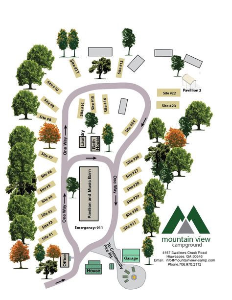 Campground Map Design, Rv Parks Design, Camping Ground Layout, Mountain Resort Design Plan Layout, Rv Campground Setup, Small Campground Layout, Rv Camp Ground Ideas, Cabin Campground Layout, Building Your Own Campground