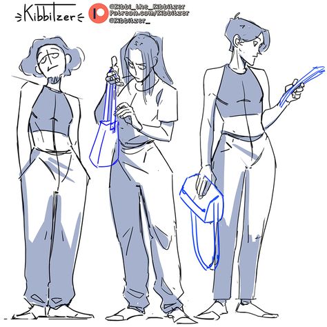 Kibbitzer Pose Reference Standing, Fluid Poses, Poses To Draw, Standing Drawing, Drawing Pose Reference, Pose Study, Fun Poses, Holding Phone, Body References